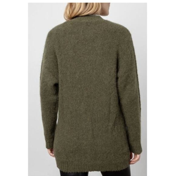 Rails Oslo Olive Wool Alpaca Cardigan Sweater S - Picture 3 of 8